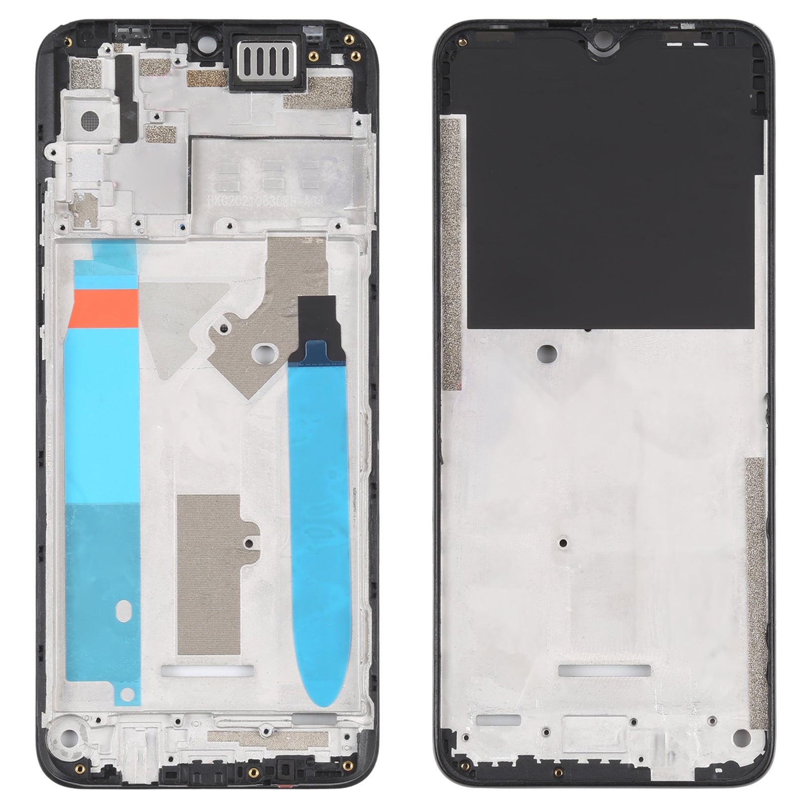 For infinix  10 Play/Smart 5 India Front Housing LCD Frame Bezel Plate