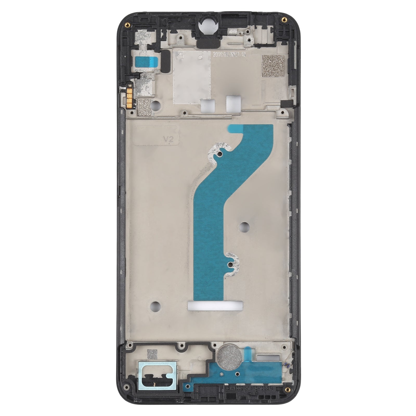 For itel S15 Front Housing LCD Frame Bezel Plate