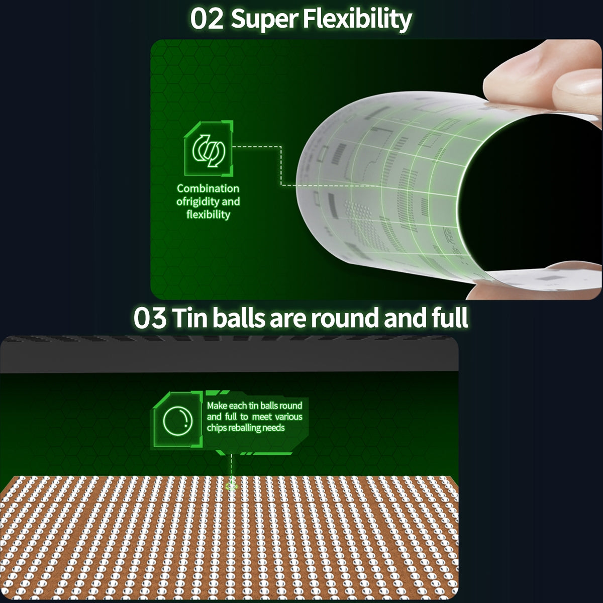 For MacBook SSD / DDR Repairman High Precision Stencils CPU BGA iC Reballing Planting Tin Plate
