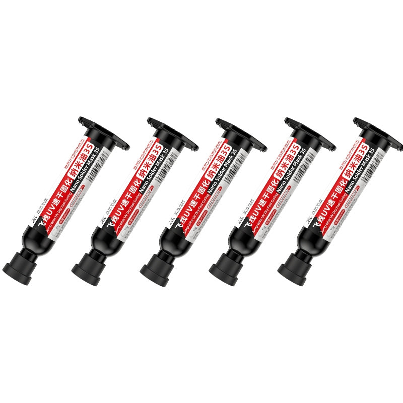 5pcs Nano Solder Mask 3S Jump Wire UV Dry Fast Curing Glue