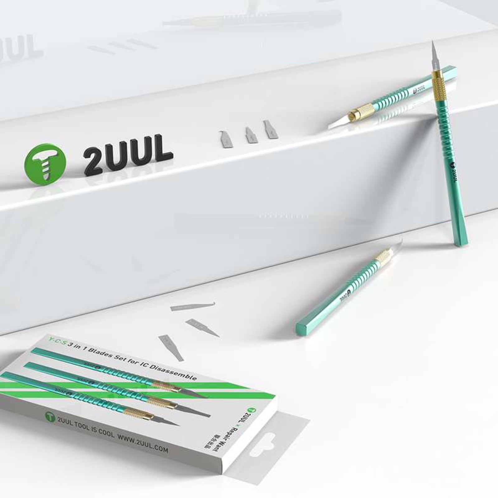 3 in 1 Repair Want DA12 YCS Blades Set