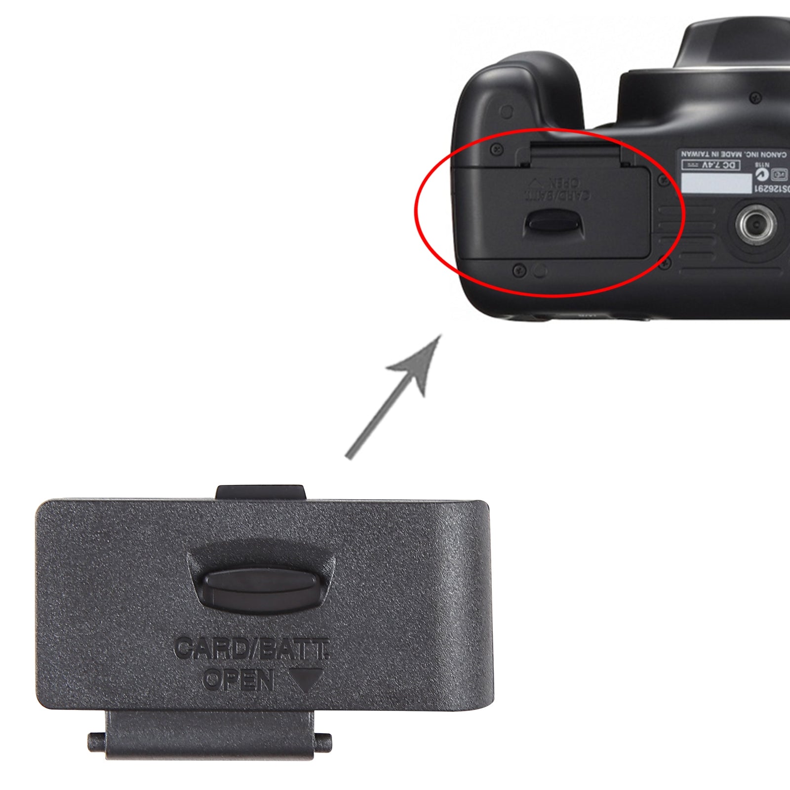 For Canon EOS 1100D OEM Battery Compartment Cover