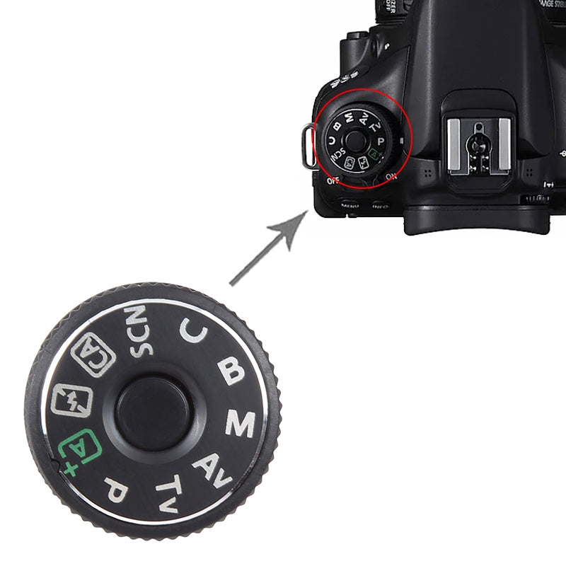 For Canon EOS 70D Mode Dial