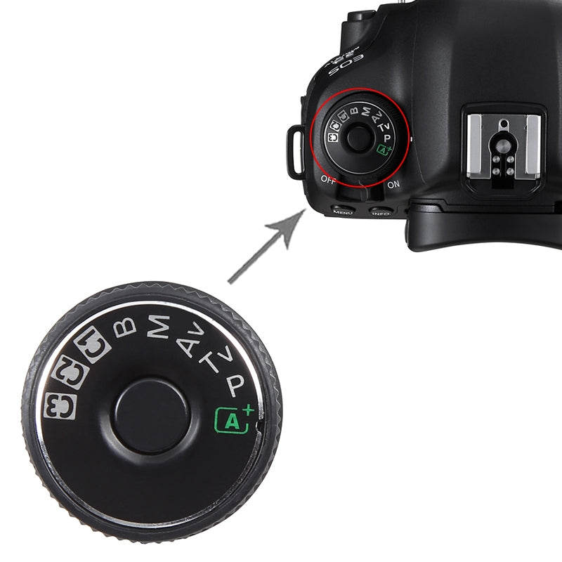 For Canon EOS 5D Mark III Mode Dial