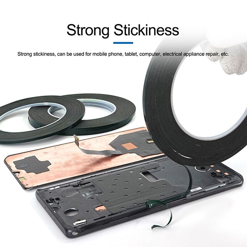 3mm Foam Double-Sided Tape for Phone Screen Repair, Length: 10m