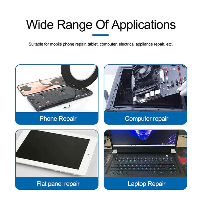 5mm Foam Double-Sided Tape for Phone Screen Repair, Length: 10m