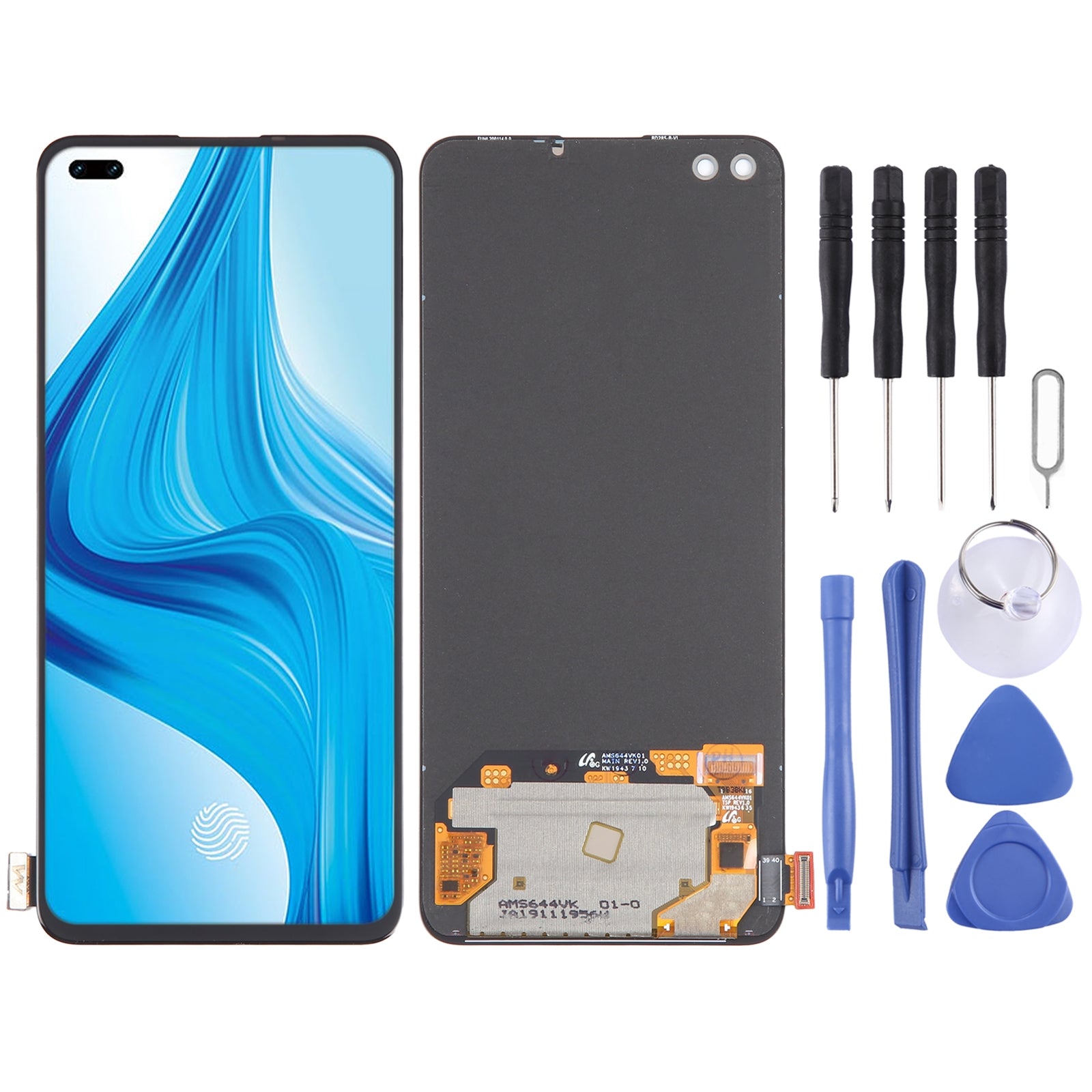 AMOLED LCD Screen For OPPO F17 Pro with Digitizer Full Assembly