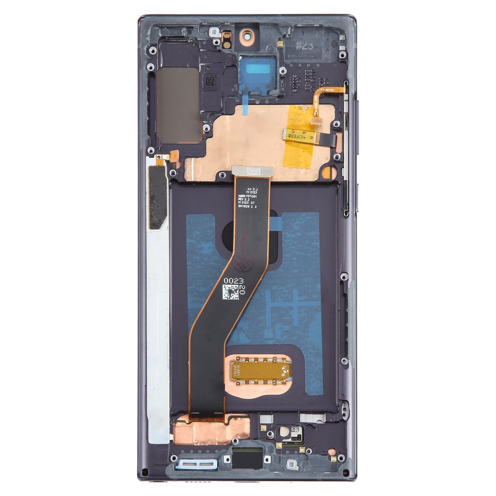 For Samsung Galaxy Note10+ SM-N975 6.67 inch OLED LCD Screen Digitizer Full Assembly with Frame(Black)