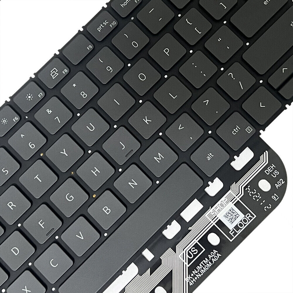 For Dell Inspiron 15-3511 3515 5510 7510 16-7610 US Version Backlight Lap Keyboard Black