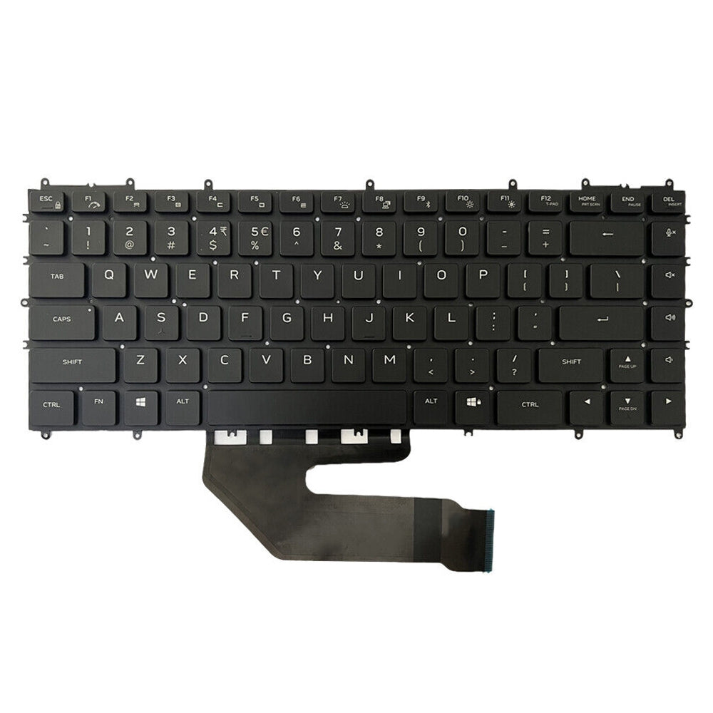 For Dell Alienware x15 R2 / R1 US Version Backlight Lap Keyboard Black