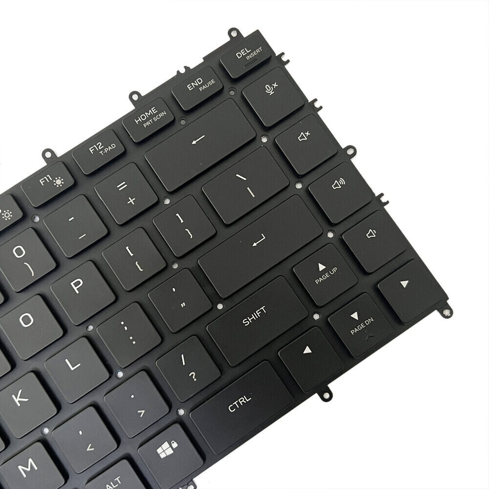 For Dell Alienware x15 R2 / R1 US Version Backlight Lap Keyboard Black