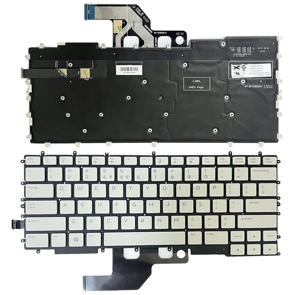 For Dell Alienware M15 / R3 / R4 US Version RGB Backlight Lap Keyboard YGFJK PK132VR2B01