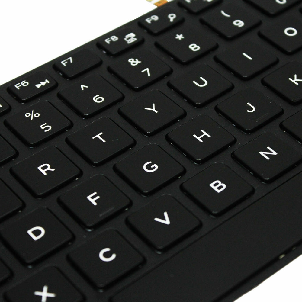 Backlight Lap Keyboard For Dell 15-9550 / 15-3000 / 15-5542 White Word