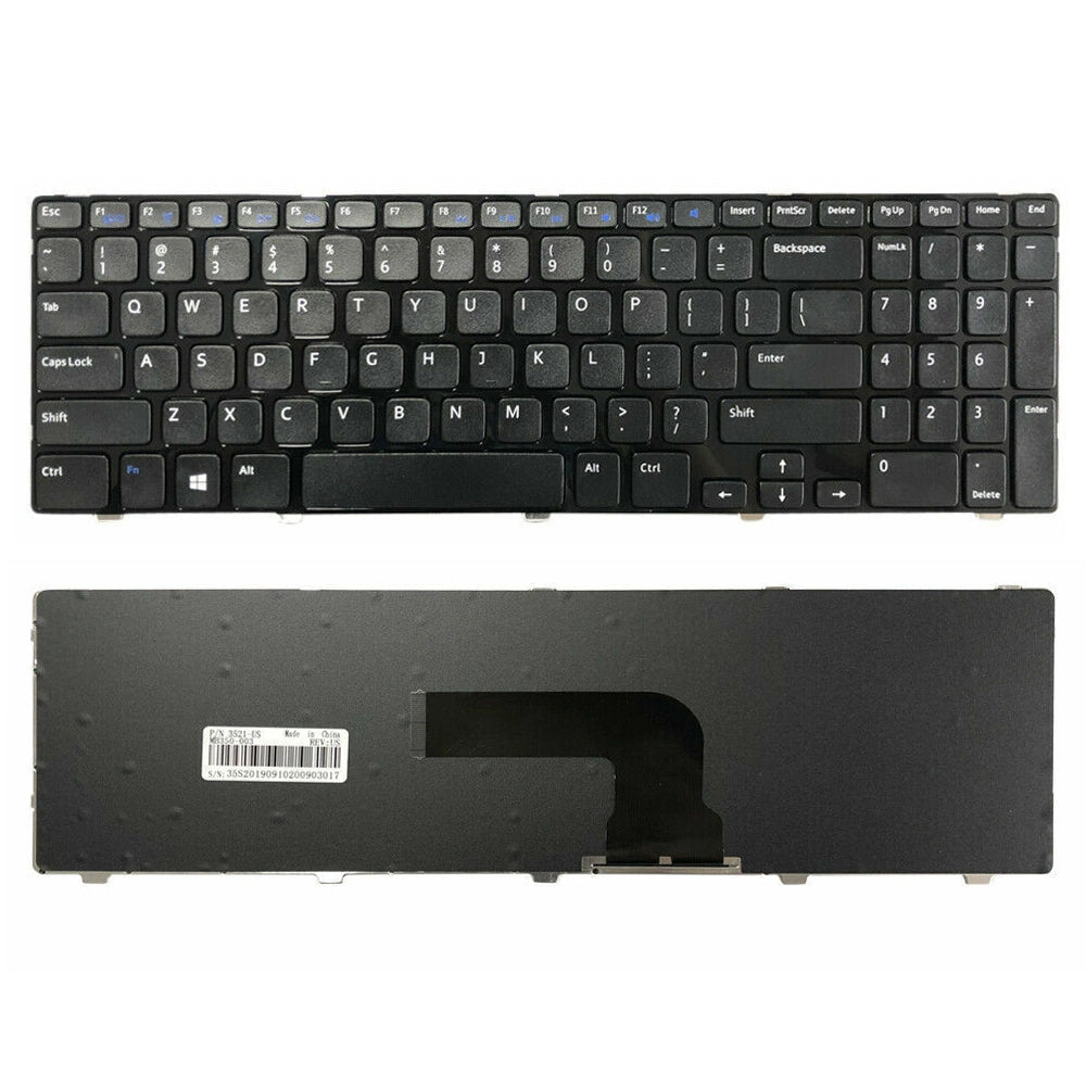 For Dell Inspiron 15 3521 3531 15R 5521 5537 US Version Lap Keyboard Black