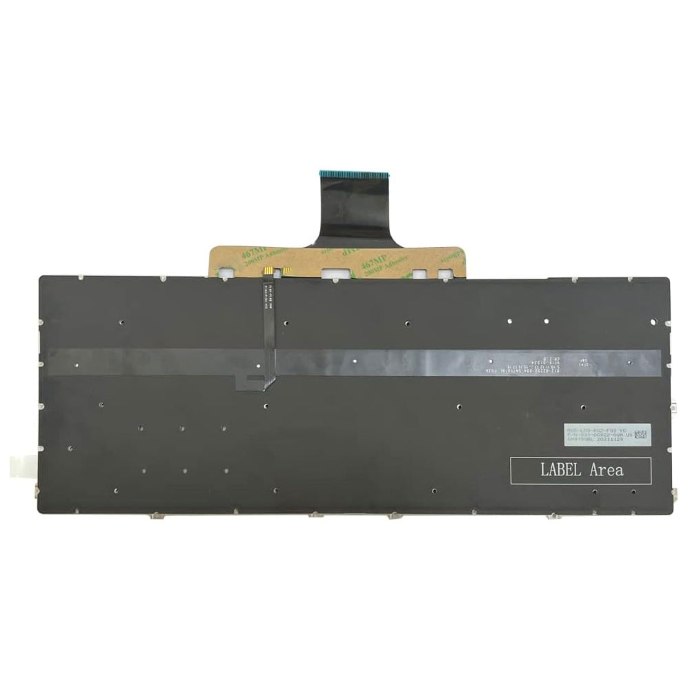 For HP Pavilion X360 14-DW US Version Lap Backlight Keyboard Silver