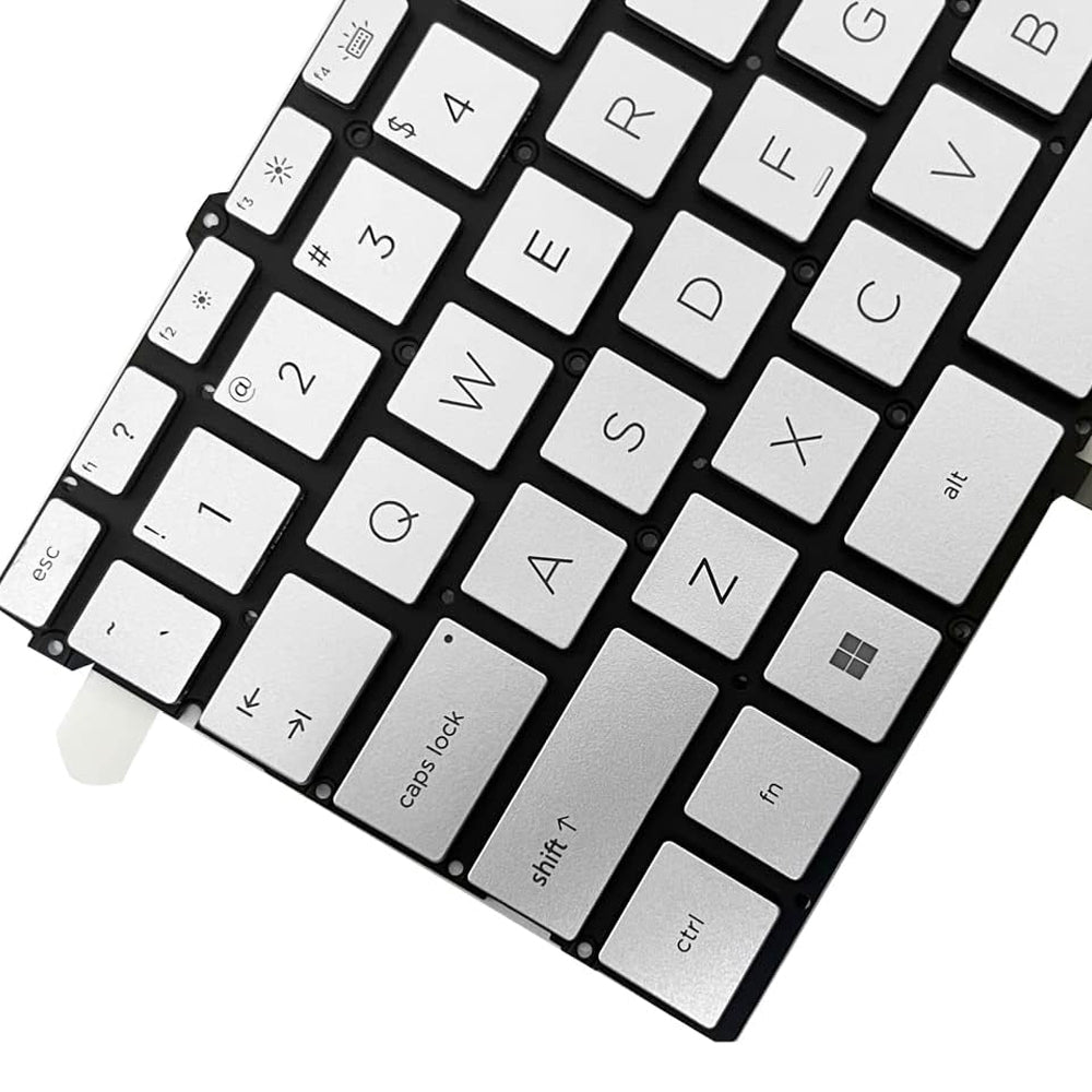 For HP Pavilion X360 14-DW US Version Lap Backlight Keyboard Silver
