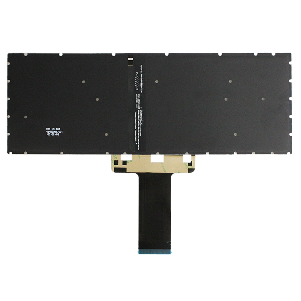 For HP 14M-BA 14-BS US Version Lap Backlight Keyboard Silver