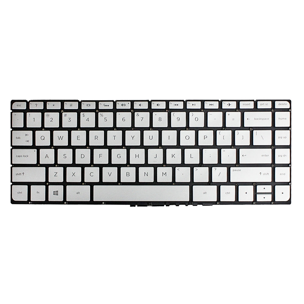 For HP Spectre 15-AP US Version Lap Backlight Keyboard Silver