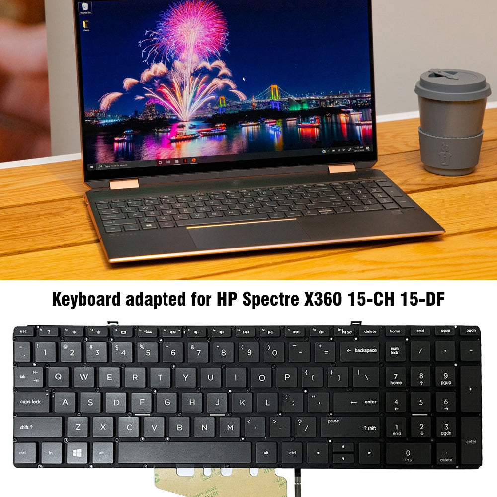For HP Spectre X360 15-CH US Version Lap Backlight Keyboard