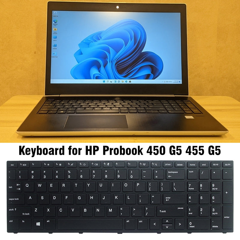 For HP Probook 450 US Version Lap Backlight Keyboard