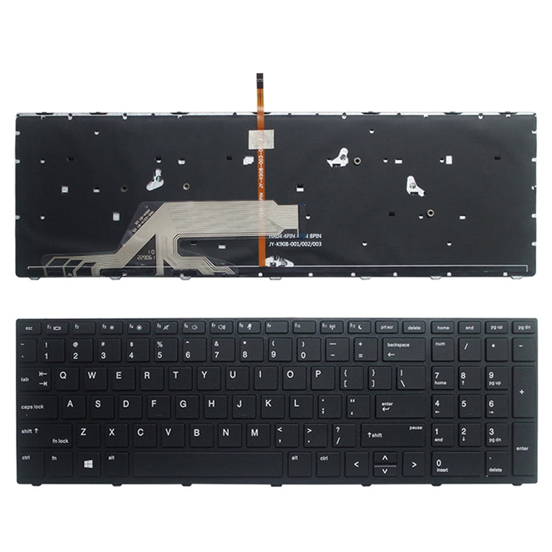 For HP Probook 450 US Version Lap Backlight Keyboard