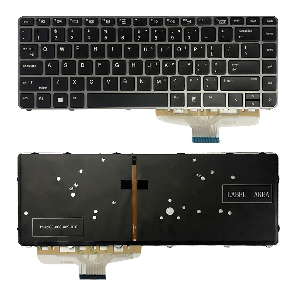 For HP book Folio 1040 G3 US Version Lap Backlight Keyboard
