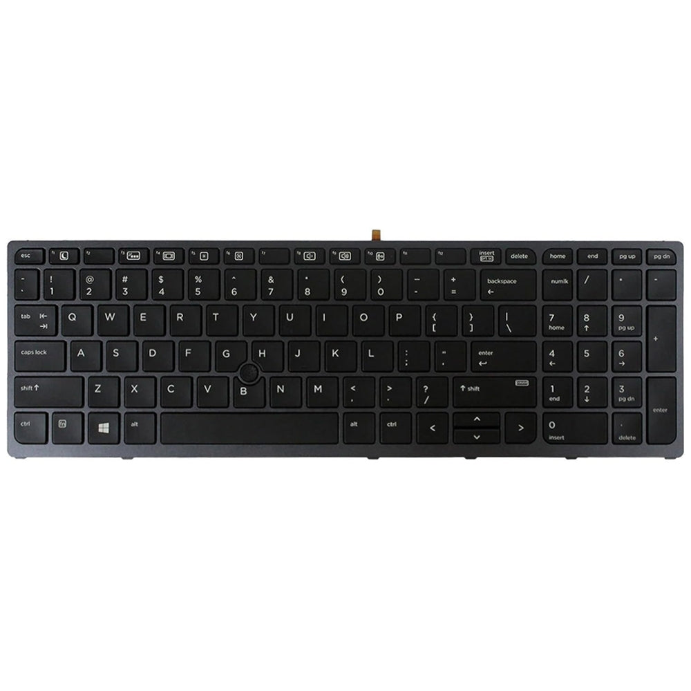 For HP Probook 470 G3 US Version Lap Backlight Keyboard