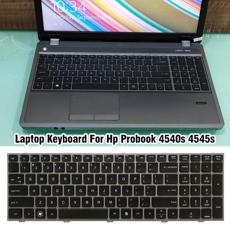 For HP Probook 4540s / 4545s US Version Lap Keyboard