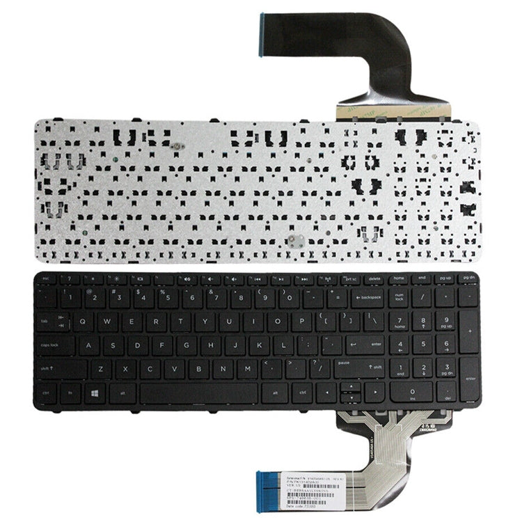 For HP 15-E / 15-N / 15-D Lap Keyboard with Frame