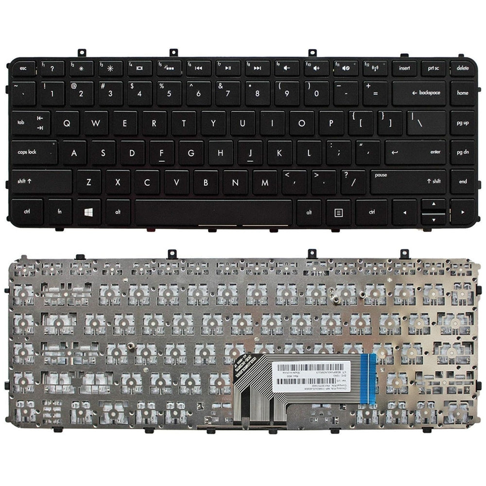 For HP Envy4 4-1000 Lap Keyboard with Frame