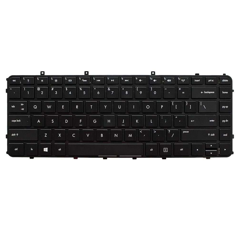 For HP Envy4 4-1000 Lap Keyboard with Frame