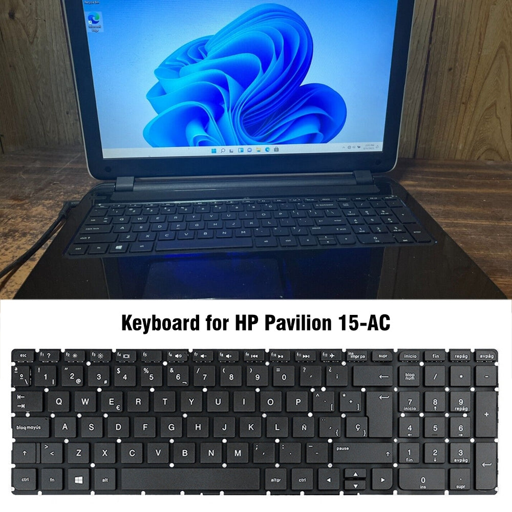 For HP 15-AC Lap Keyboard