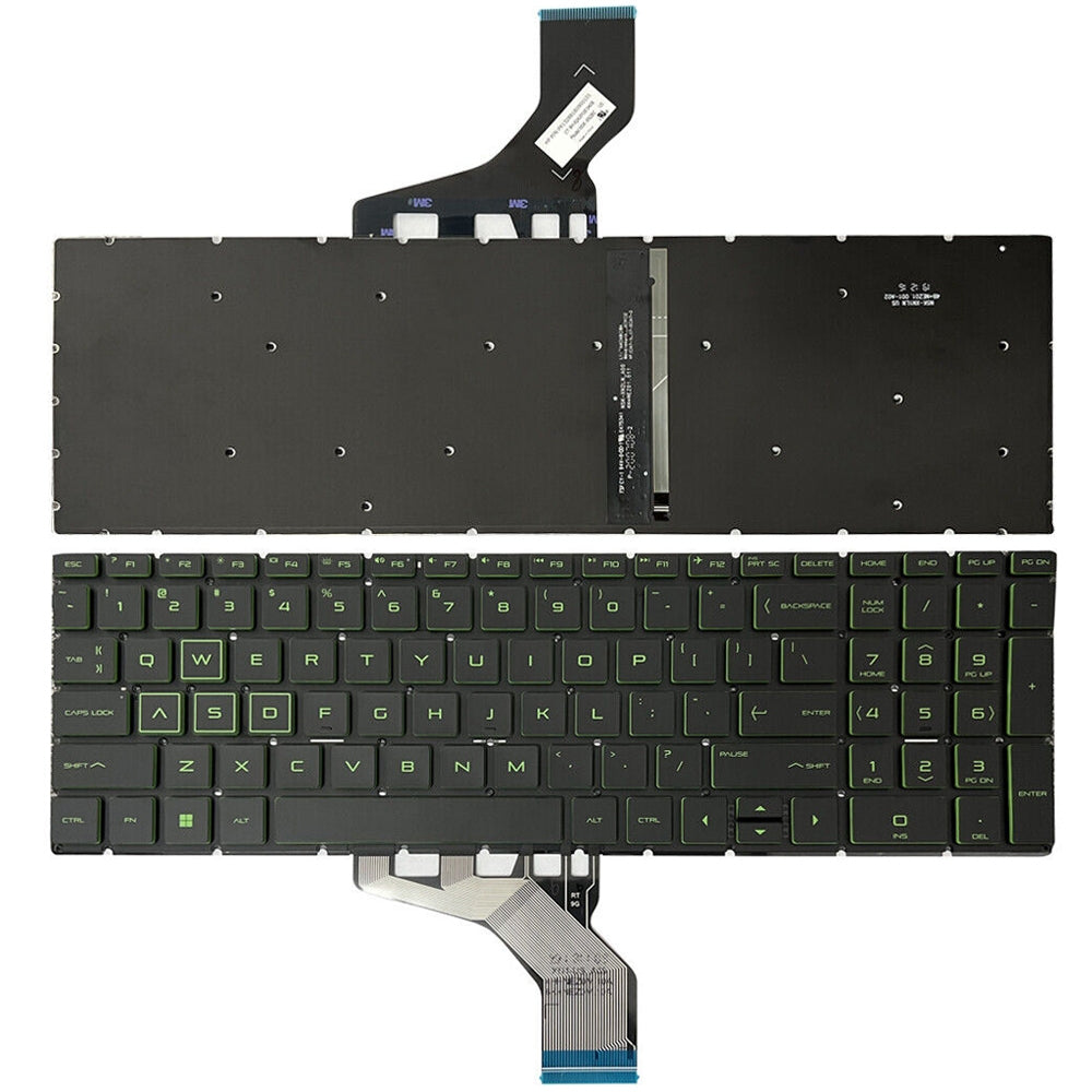 For HP Pavilion Gaming 15-DK US Version Lap Backlight Keyboard Green