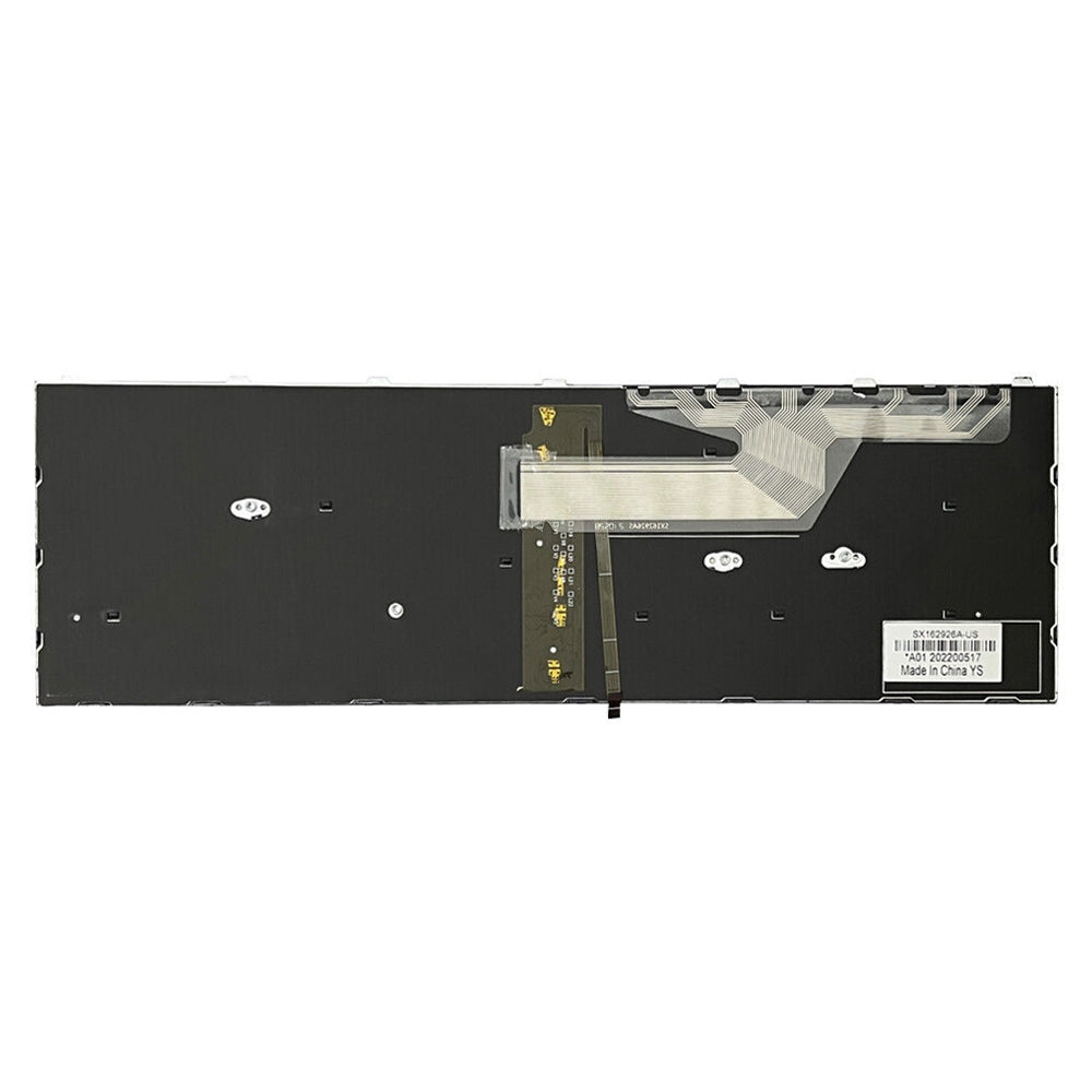 For HP ProBook 650 G4 Silver Frame US Version Lap Backlight Keyboard