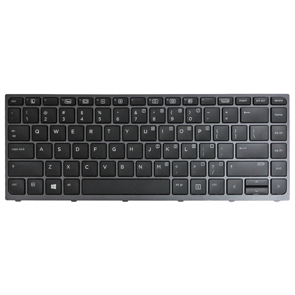 For HP Zbook Studio G3 Grey Frame US Version Lap Backlight Keyboard