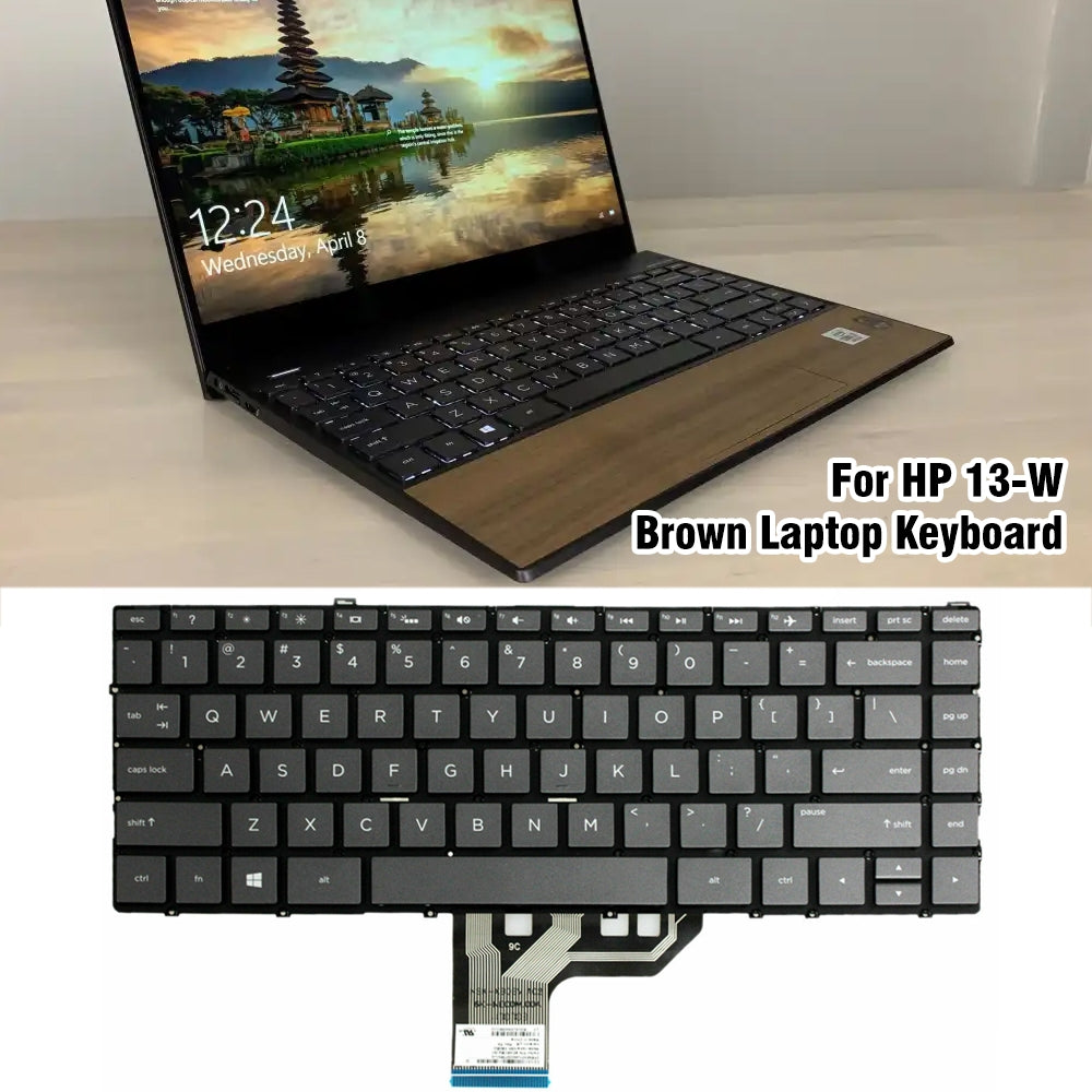 For HP 13-W Brown US Version Lap Keyboard