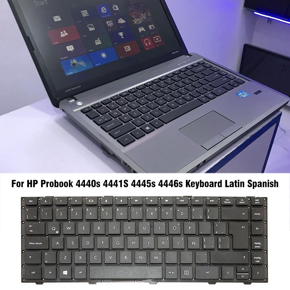For HP Probook 4440s / 4441S Spanish Version Lap Keyboard