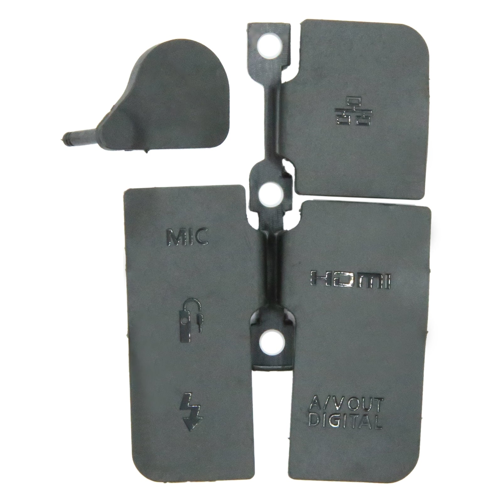 For Canon EOS 1D X 4 in 1 OEM USB Cover Cap