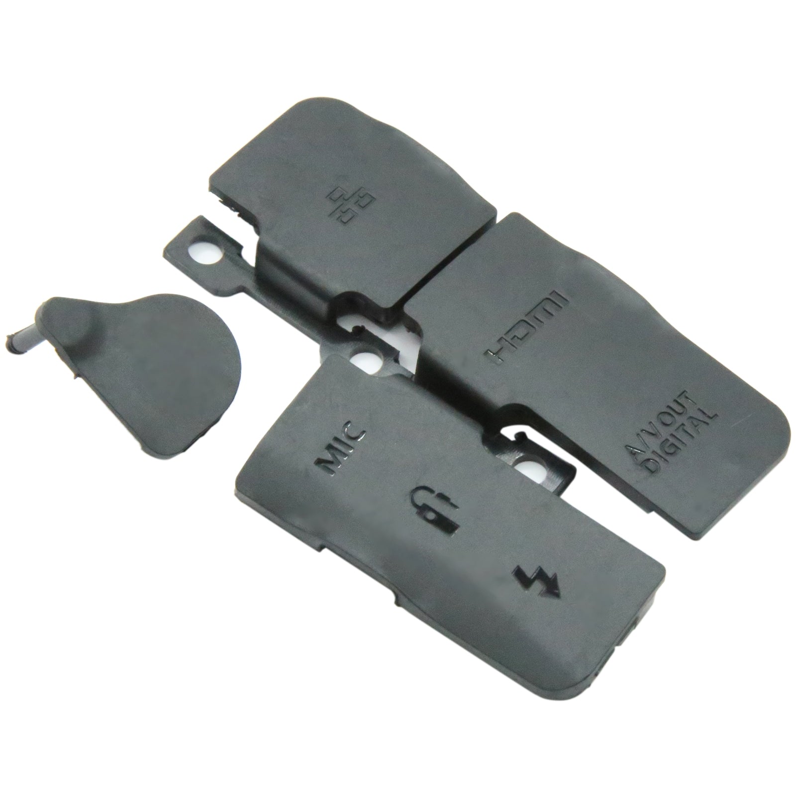 For Canon EOS 1D X 4 in 1 OEM USB Cover Cap