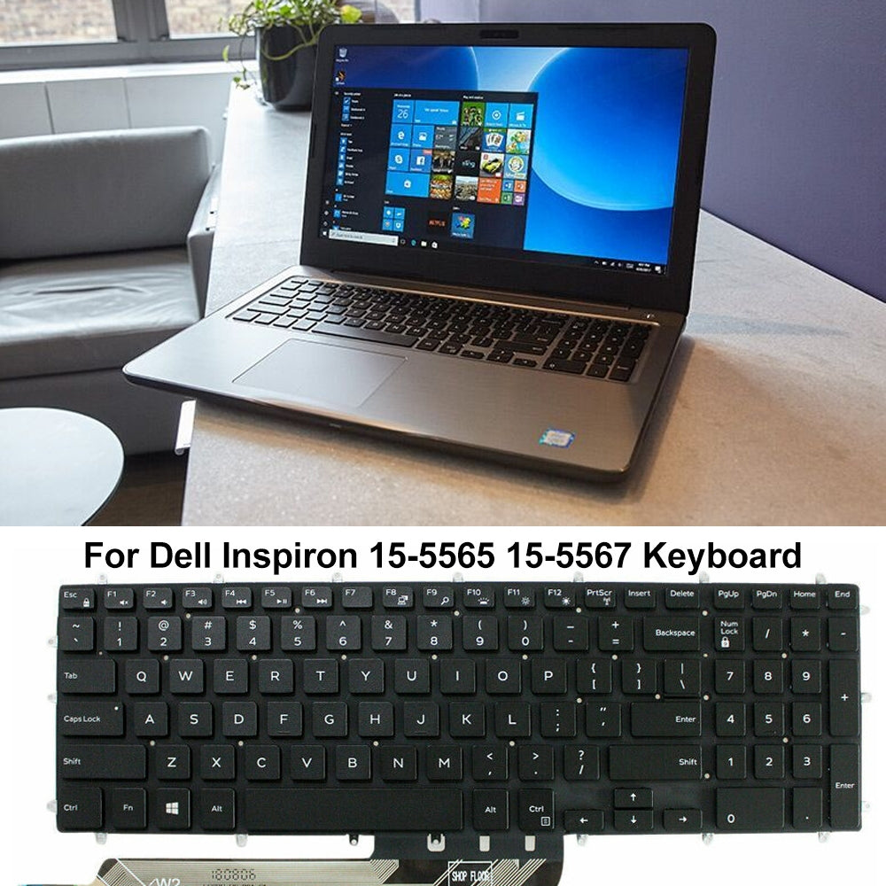 For Dell Inspiron 15-7566 / 17-7000 Series Lap Keyboard Black