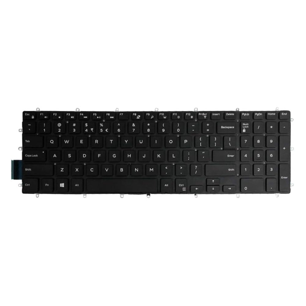 Backlight Lap Keyboard For Dell G3 3579 3779 / G5 5587 / G7 7588 White Word