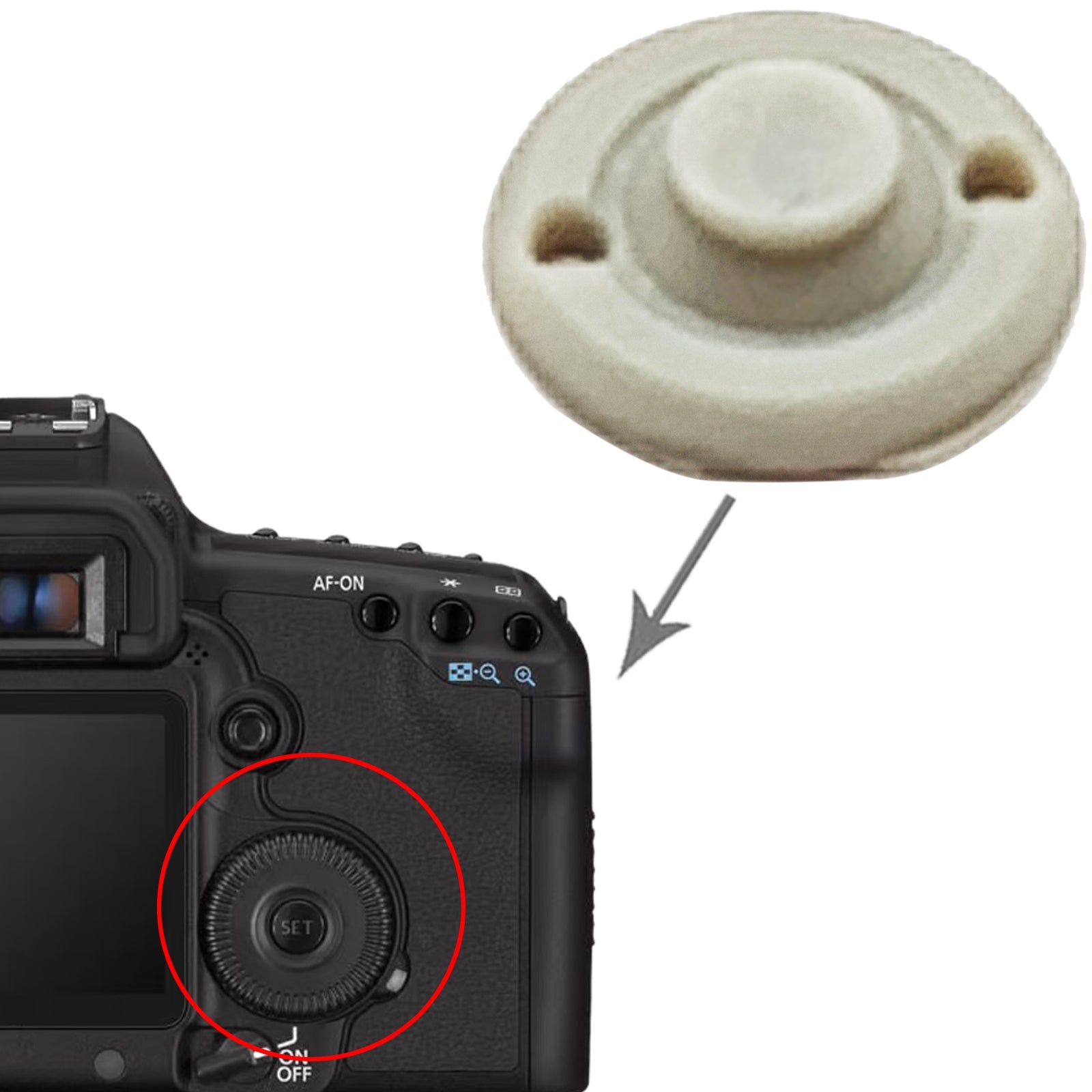 For Canon EOS 5D Mark III Camera OK Keyboard