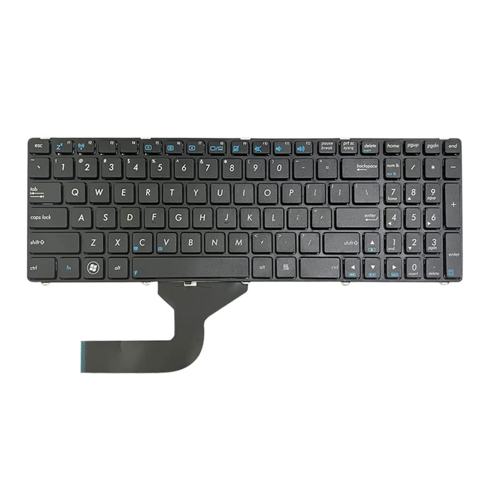 For AsusX53S X54H X55V K52 K53 G51 US Version Lap Keyboard Black