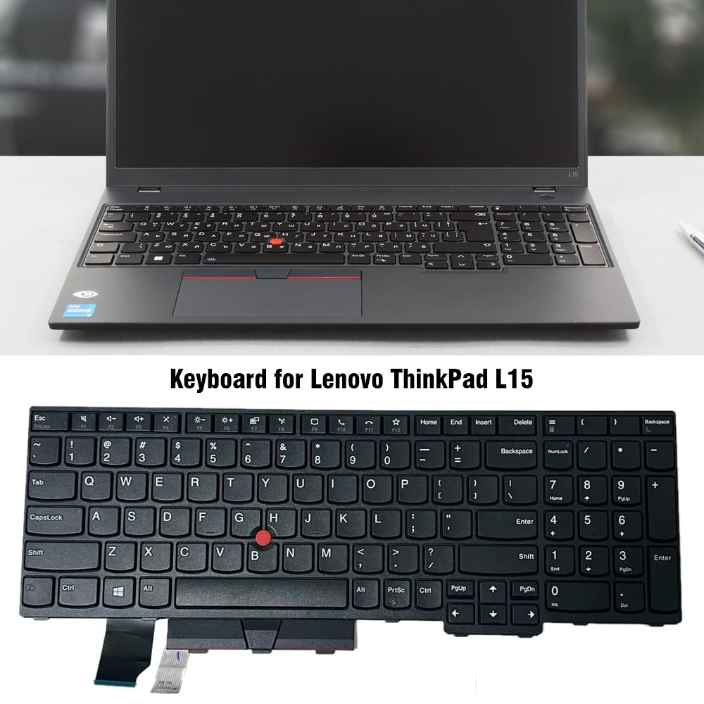For Lenovo ThinkPad L15 20U3 20U4 20U7 20U8 US Version Lap Keyboard