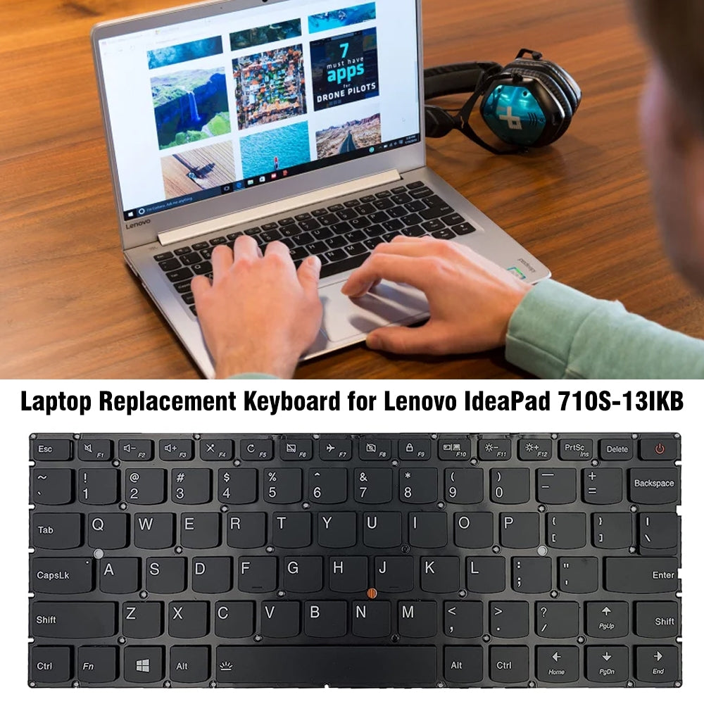 For Lenovo IdeaPad 710S-13IKB 710S-13ISK US Version Lap Keyboard