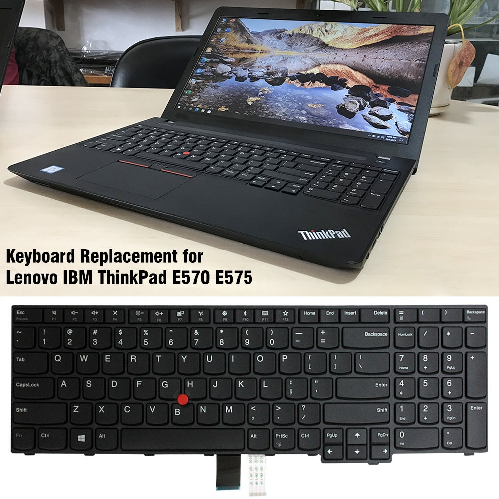 For Lenovo IBM ThinkPad E570 E575 US Version Lap Keyboard