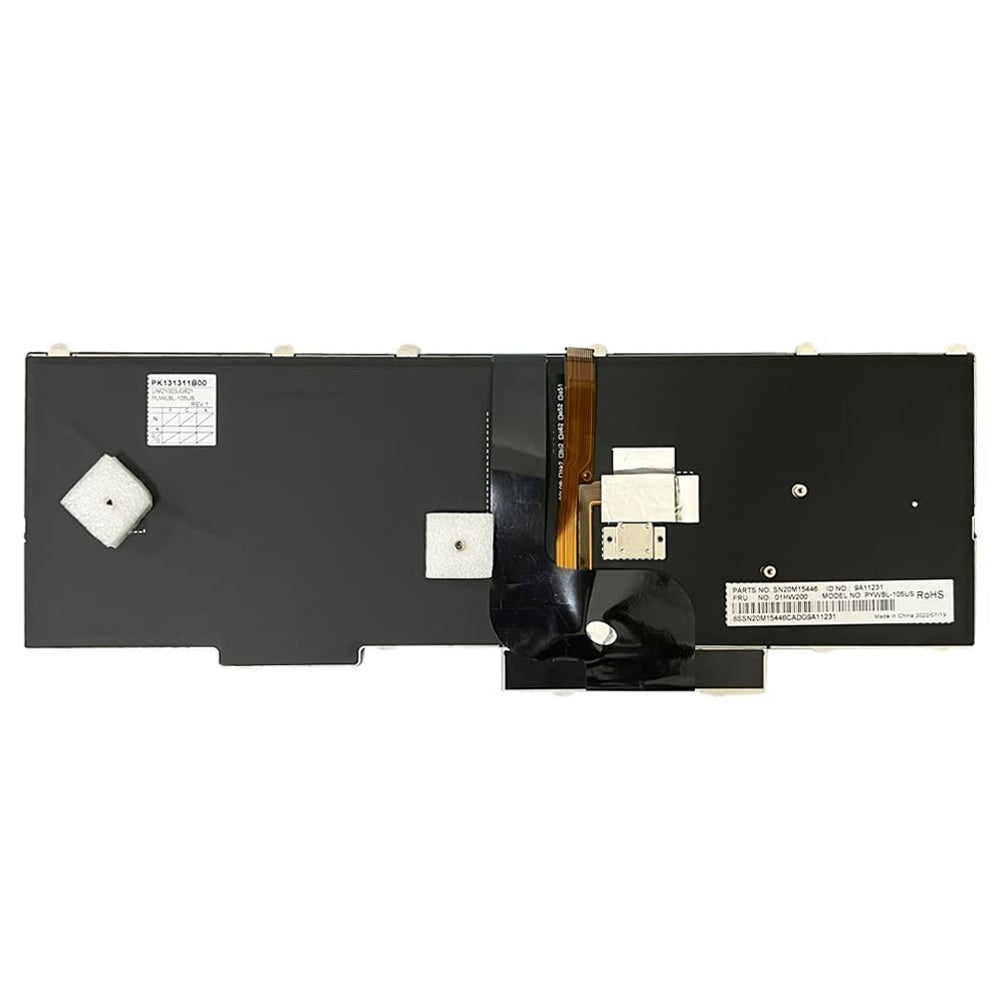 For Lenovo ThinkPad P50 P51 P70 P71 US Version Backlight Lap Keyboard with Pointing