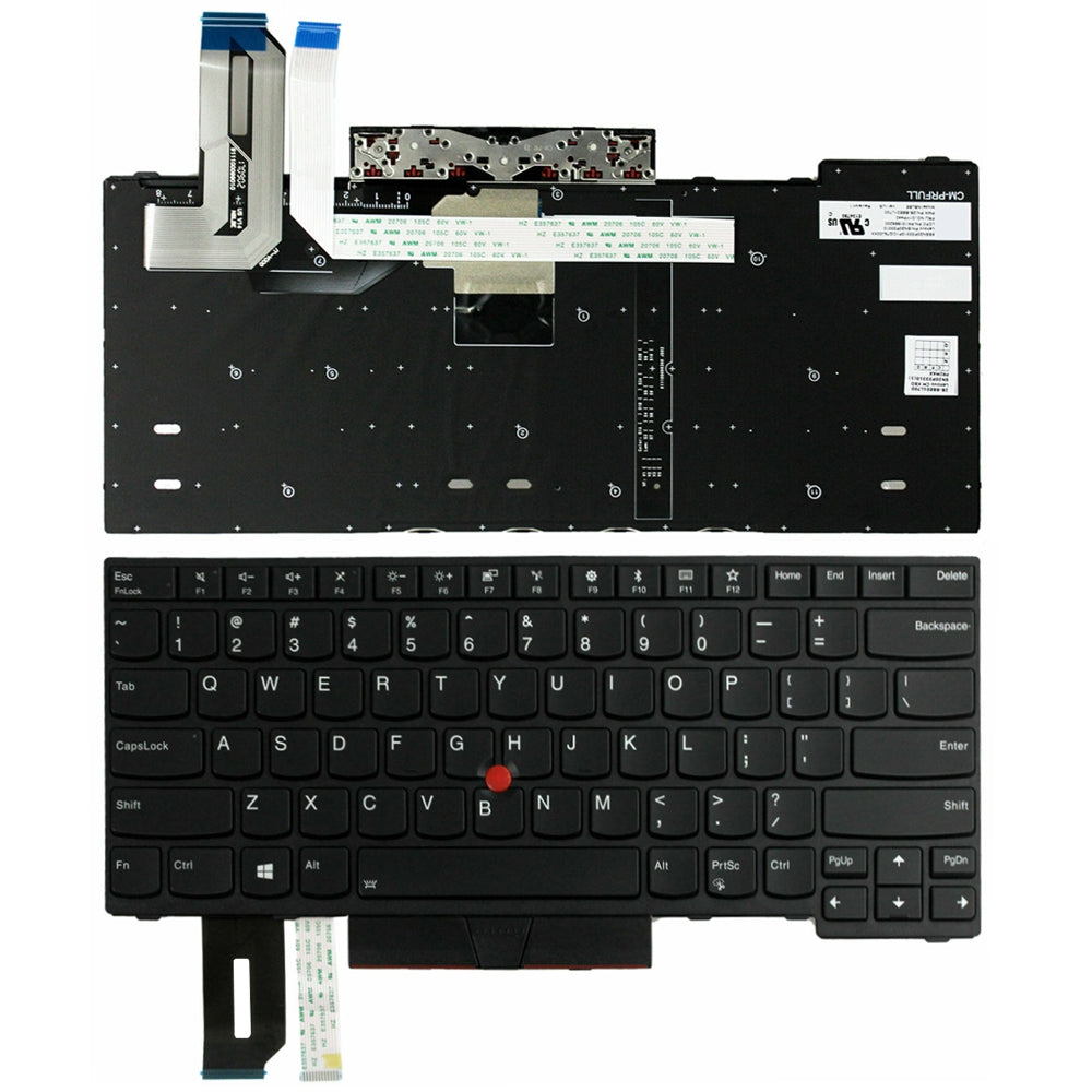 For Lenovo T480S E480 E485 L480 T490 US Version Lap Keyboard