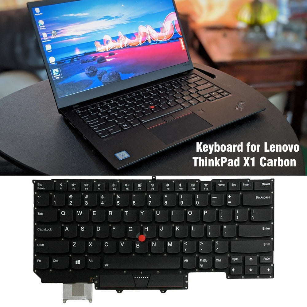 For Lenovo ThinkPad X1C 2017 US Version Lap Keyboard