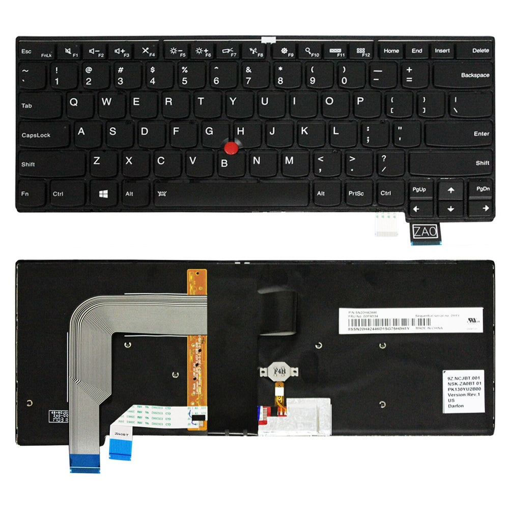 For Lenovo ThinkPad T460S US Version Lap Keyboard